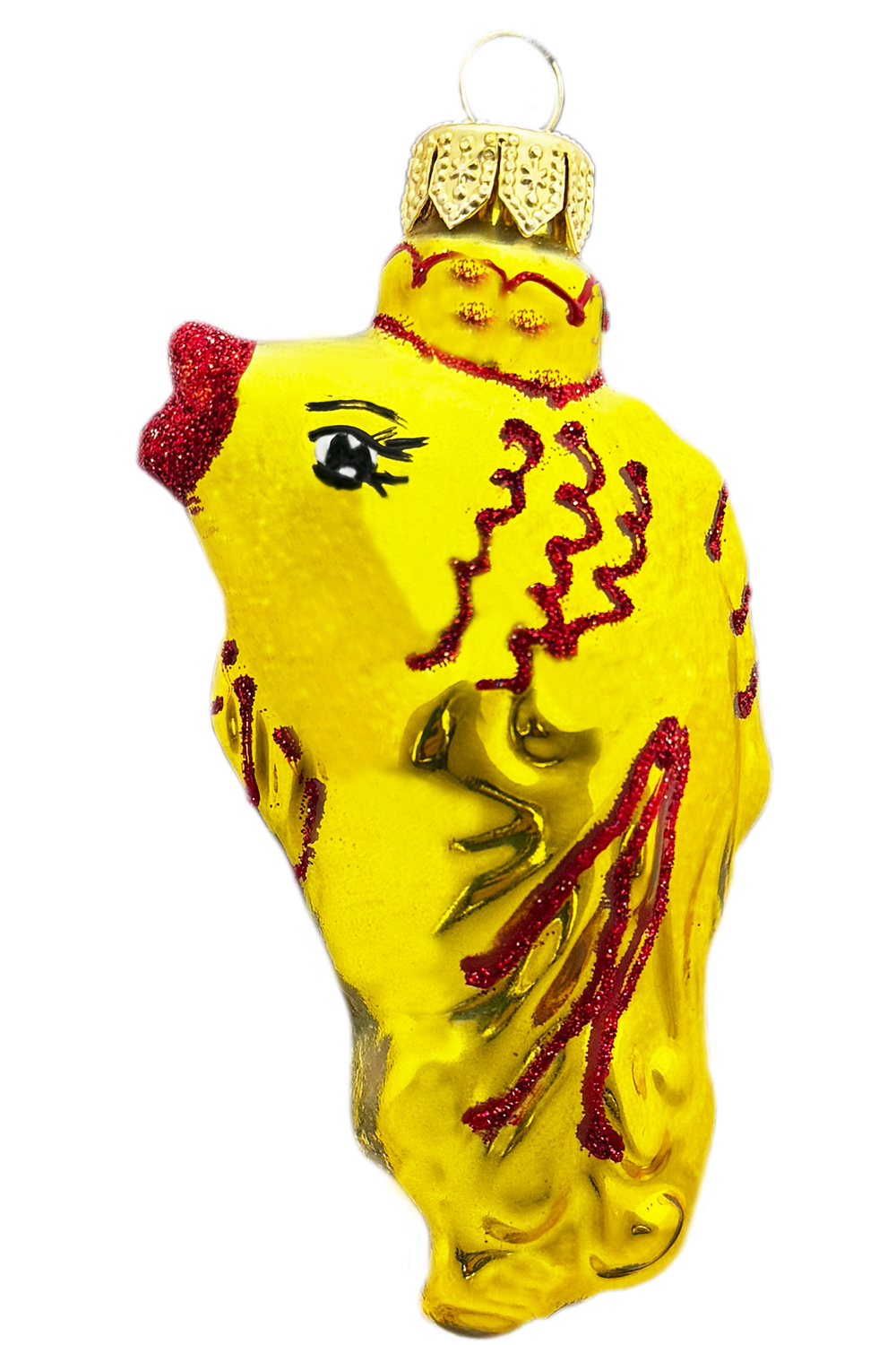 Елочное украшение Золотая рыбка 161510907